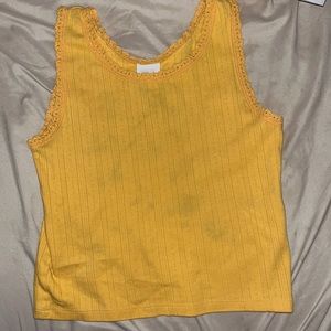Zara Orange Tank Top
